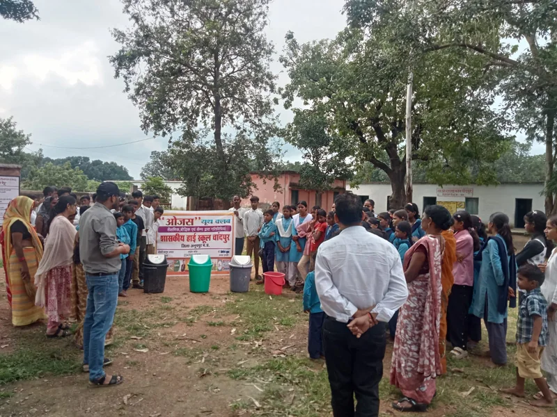स्वच्छता ही सेवा के तहत आयोजित की गई स्कूल तथा ग्रामीण क्षेत्रों में जन जागरूकता गतिविधियां