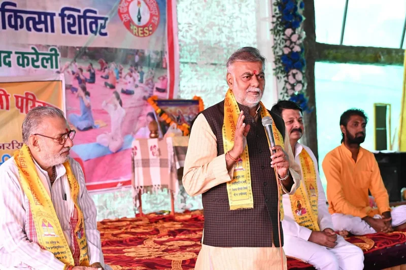 प्राणायाम और संतुलित आहार स्वस्थ जीवन का आधार: मंत्री श्री प्रहलाद सिंह पटेल